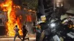 Hindu Temples Ablaze