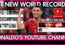 Ronaldos YouTube Blitz