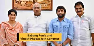 Bajrang Punia and Vinesh Phogat Join Congress