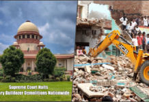 Supreme Court Halts Bulldozer Demolitions