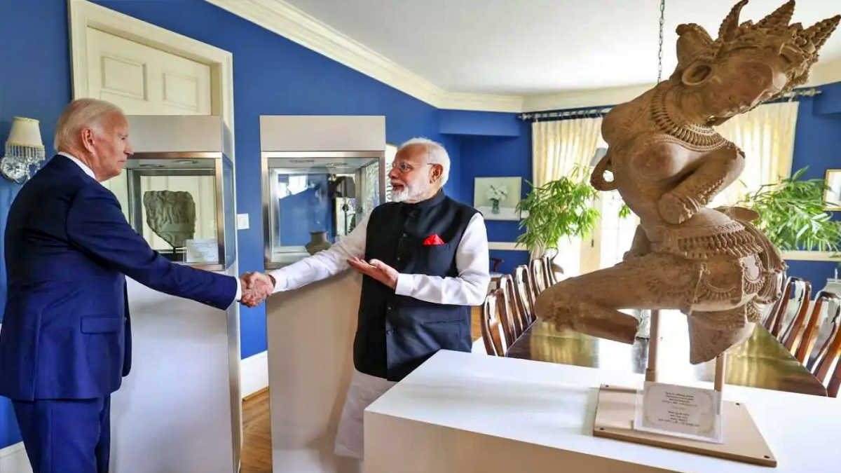 Historic Return: US Hands Over 297 Stolen Antiquities to India