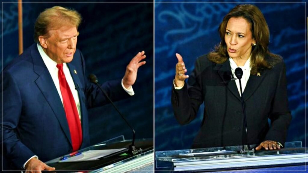 donald trump-Kamala Harris