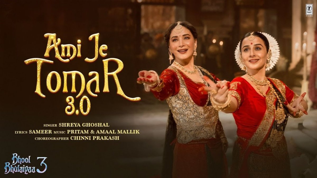 Madhuri Dixit and Vidya Balan’s Epic Dance Sparks Excitement for ‘Bhool Bhulaiyaa 3’ Release