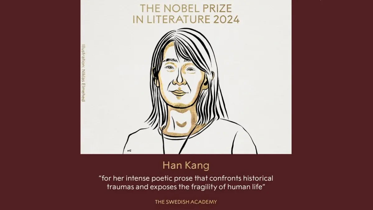 South Korean Author Han Kang Wins 2024 Nobel Prize in Literature