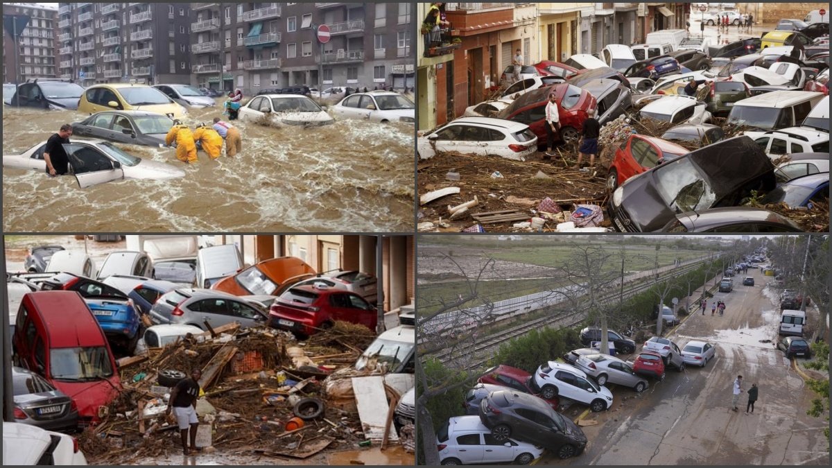 Tragedy in Spain: Death Toll from Devastating Flash Floods Rises to 95, Thousands Stranded Amid Destruction