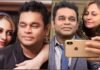 AR Rahman and Saira Banu