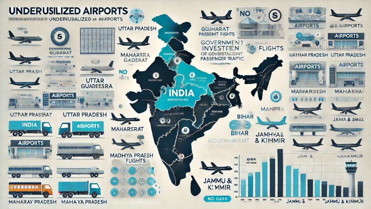 India’s Idle Airports: 19 Key Airports Report Zero Traffic in September