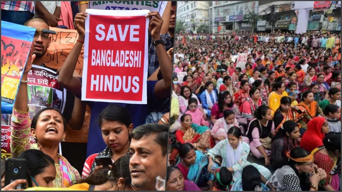 Thousands of Bangladeshi Hindus Rally for Protection Amid Rising Persecution and Sedition Charges