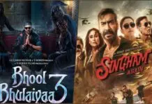 Diwali Box Office Battle: ‘Bhool Bhulaiyaa 3’ Outshines ‘Singham Again’ in a Clash of Titans Bhool Bhulaiyaa-Singham again