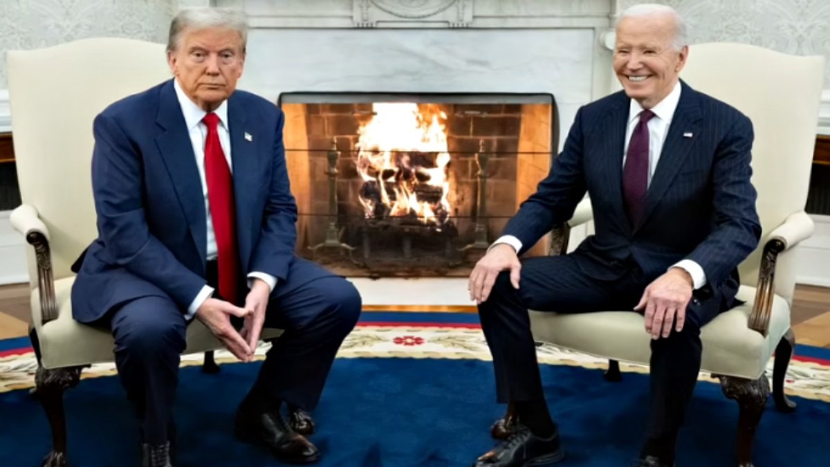 Biden and Trump Hold Historic White House Meeting: Paving Way for a Peaceful Power Transfer Despite Years of Rivalry