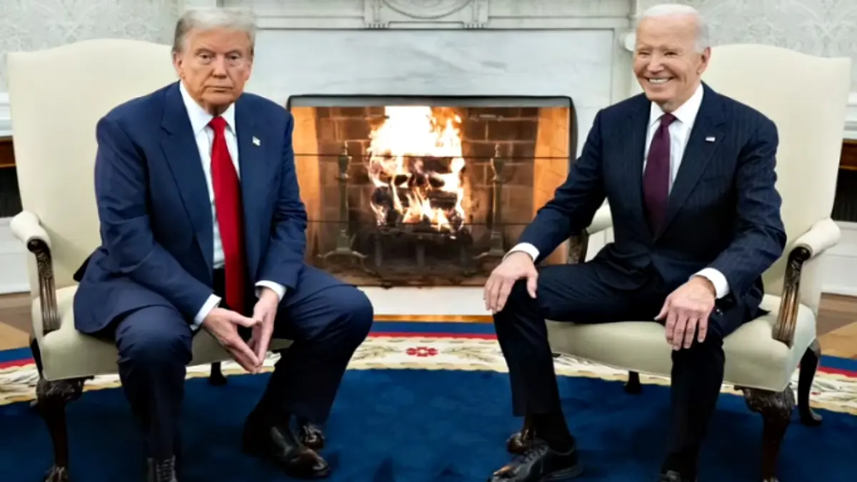 Biden and Trump Hold Historic White House Meeting: Paving Way for a Peaceful Power Transfer Despite Years of Rivalry