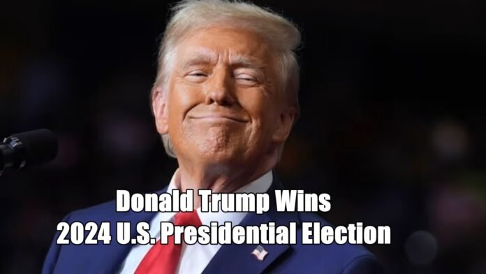 Donald Trump Wins 2024 U.S. Presidential Election