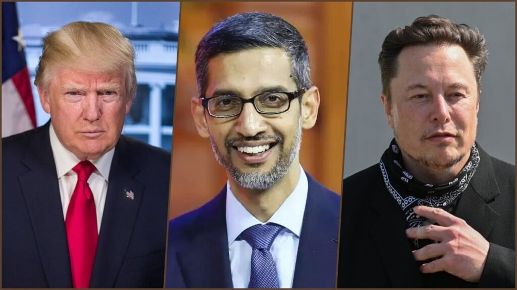 Elon Musk Joins Sundar Pichai and Donald Trump