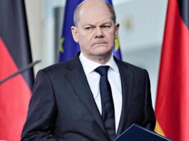 German Chancellor Olaf Scholz