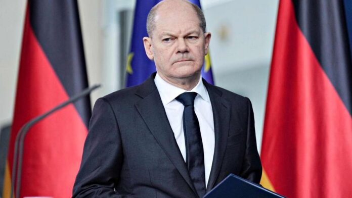 German Chancellor Olaf Scholz