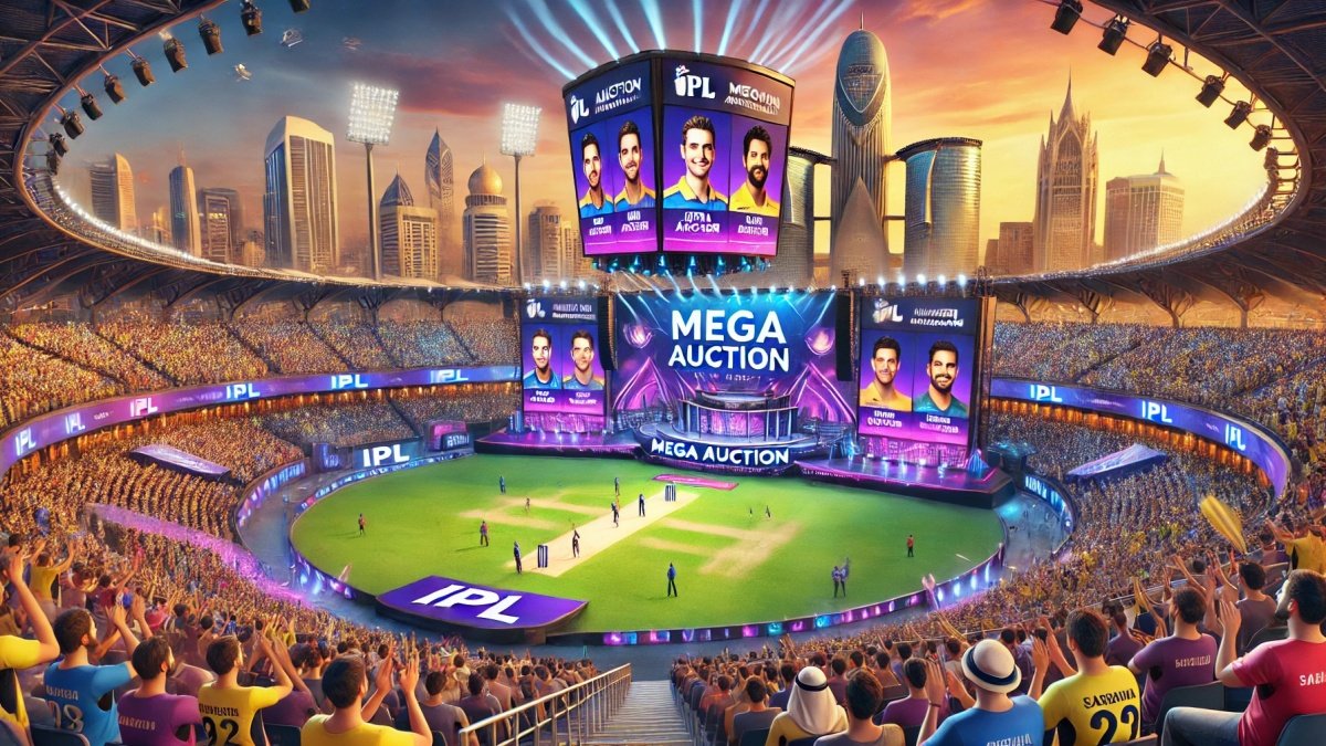 IPL 2025 Set to Dazzle with Mega Auction in Jeddah Dates, Players, and