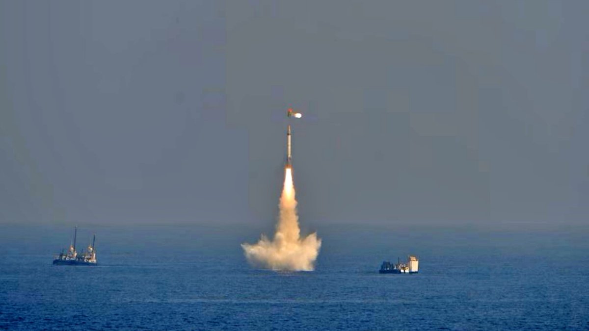 India Strengthens Nuclear Deterrence: Navy Successfully Test-Fires K-4 Ballistic Missile from INS Arighaat