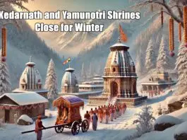 Kedarnath and Yamunotri Shrines Close for Winter on Bhaiya Dooj: A Sacred Farewell to Lord Shiva’s Abode and the Goddess Yamuna Kedarnath and Yamunotri Shrines Close for Winter