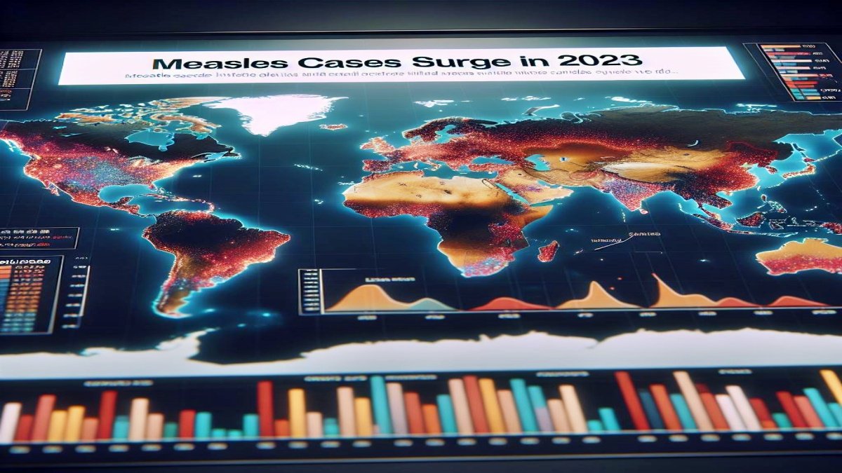 Measles cases surge worldwide, infecting 10.3 million people in 2023