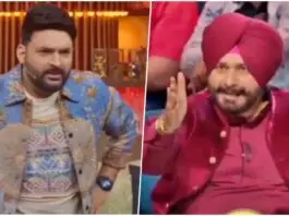 Navjot Singh Sidhu Reunites with Kapil Sharma on Set After Five Years Navjot Singh Sidhu Reunites with Kapil Sharma