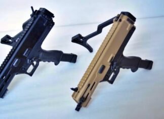 New ASMI 550 Machine Pistols