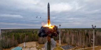 Russia Unleashes Intercontinental Ballistic Missile