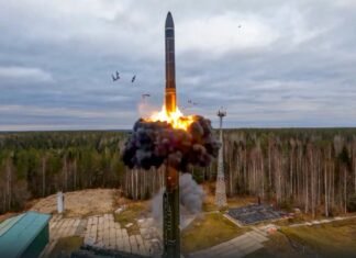 Russia Unleashes Intercontinental Ballistic Missile