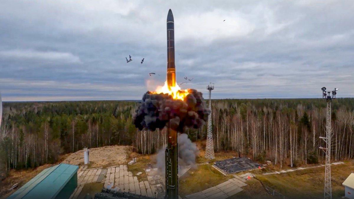 Russia Unleashes Intercontinental Ballistic Missile in Retaliation to Kyiv’s Strikes