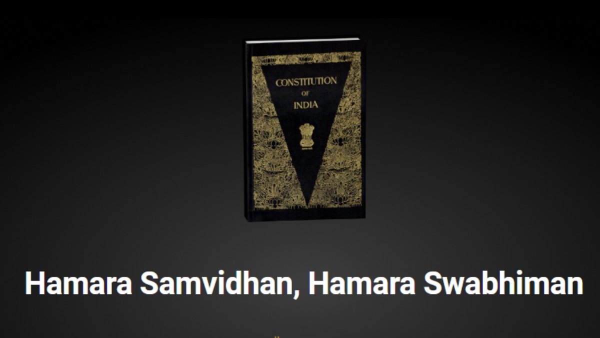 Central Government Launches Year-Long Celebrations with ‘Hamara Samvidhaan, Hamara Swabhiman’ Campaign