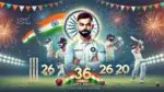 Virat Kohli: India’s Cricket Legend Turns 36 Amid Questions of Form and Legacy Virat Kohli 36th birthday