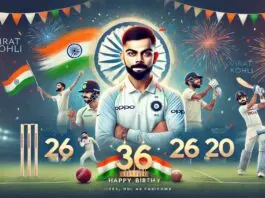 Virat Kohli 36th birthday