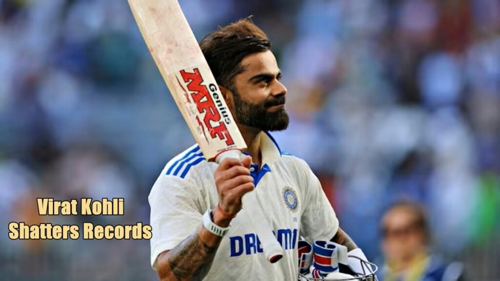 Virat Kohli Shatters Records