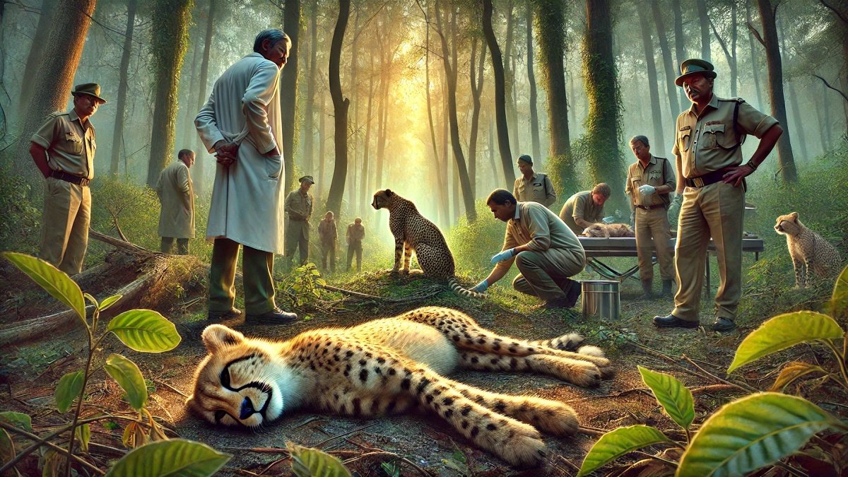 Tragedy at Kuno: Two African Cheetah Cubs Found Dead Amid Rising Concerns Over Cheetah Reintroduction Program