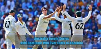 Australia Win Over India in Adelaide