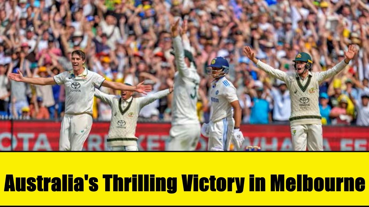 India’s Boxing Day Heartbreak: Controversial Umpiring and Late Collapse Seal Australia’s Thrilling Victory in Melbourne