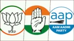 BJP-congress-Aap
