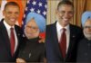 Barak Obama and Manmohan singh