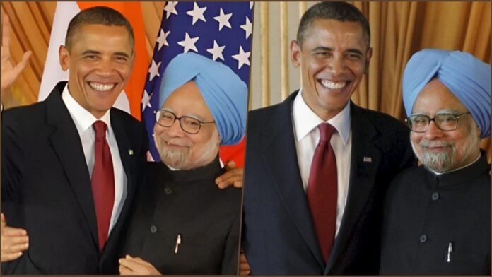 Barak Obama and Manmohan singh