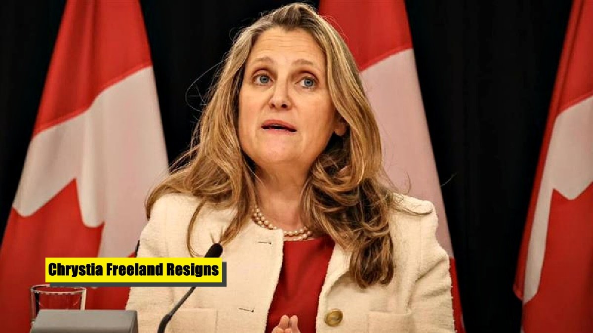 Canada in Crisis: Deputy PM Chrystia Freeland Resigns Over Trudeau’s Dispute on Trump’s Tariff Threats