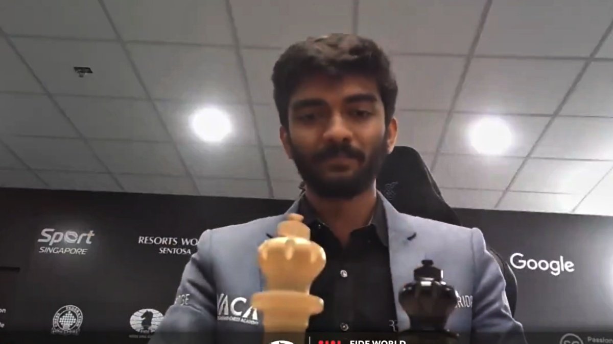 D Gukesh Creates History: Youngest World Chess Champion at 18, Outshines Ding Liren in Epic Finale