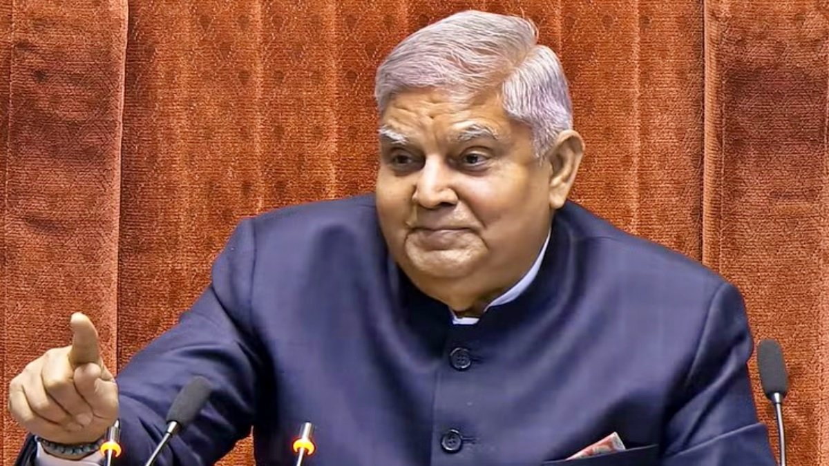 INDIA Bloc Files No-Confidence Motion Against Rajya Sabha Chairman Jagdeep Dhankhar