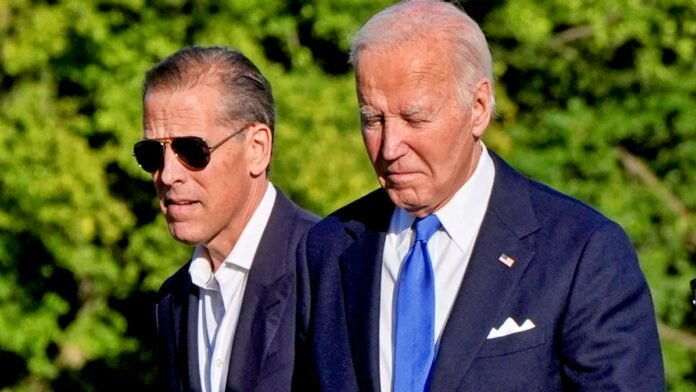 Joe Biden and Hunter Biden