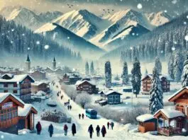 Kashmir Turns into a Winter Wonderland