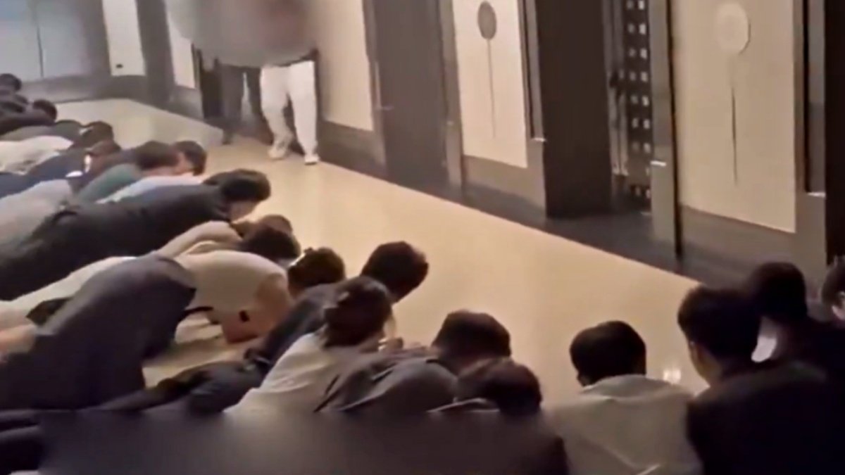 Loyalty or Humiliation? Viral Video of Employees Lying on the Ground Sparks Outrage Over Toxic Work Culture in China
