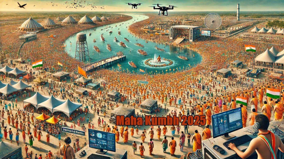 Maha Kumbh 2025: World’s Largest Headcount to Capture 45 Crore Devotees with Cutting-Edge AI Technology