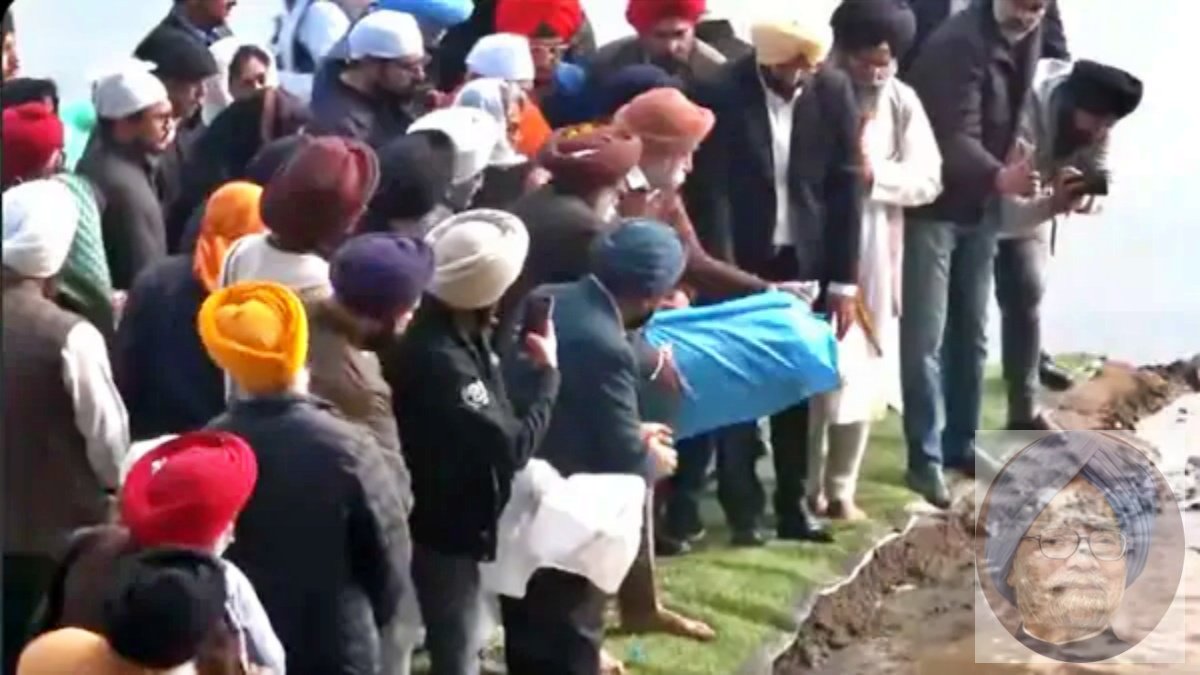 Former PM Manmohan Singh’s Ashes Immersed in Yamuna Amid Tributes and Mourning
