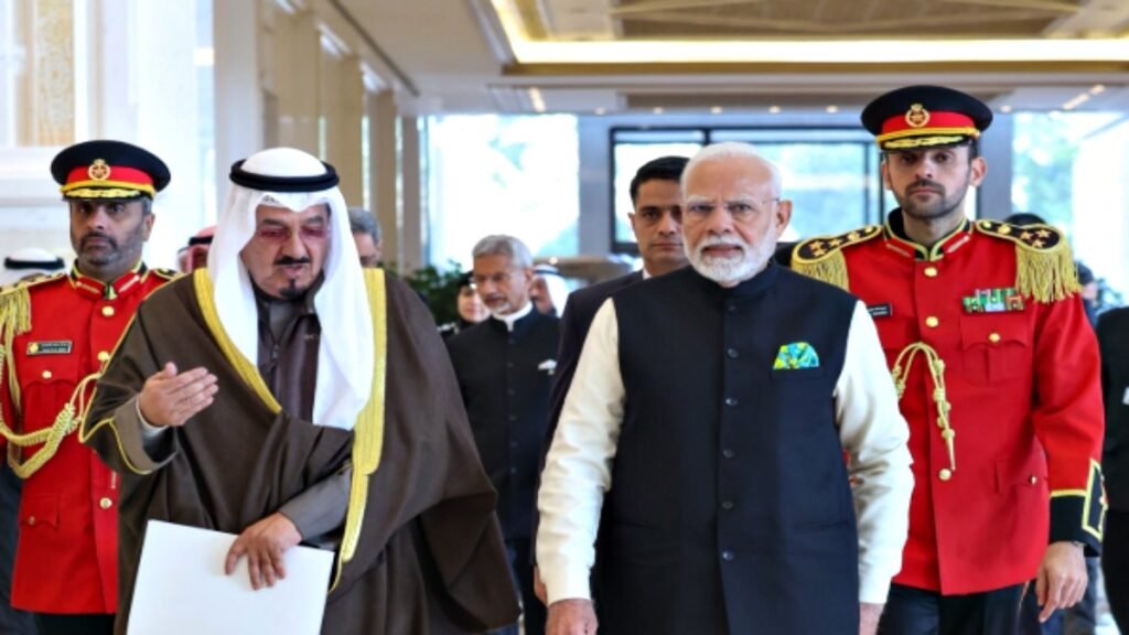 PM Modi-Sheikh Sabah Al-Khalid Al-Sabah