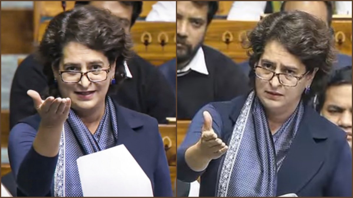 Priyanka Gandhi Vadra’s Maiden Parliament Speech: Echoes of Freedom Struggle, Farmers’ Woes, and Women’s Safety