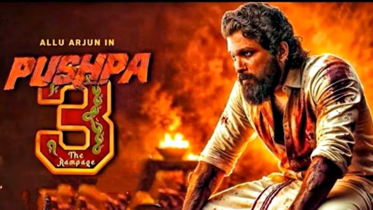 Allu Arjun’s Pushpa Legacy Expands: Pushpa 3 Announced for Early 2026, Breaking Industry Records