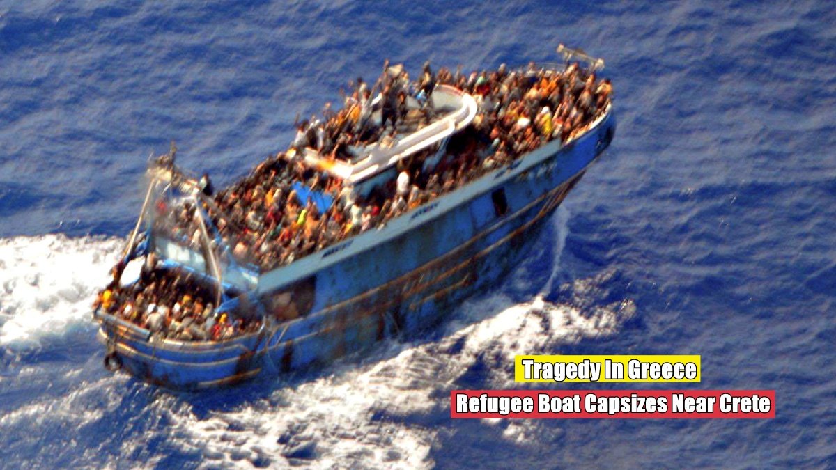 Tragedy in Greece: Five Dead, Scores Missing as Refugee Boat Capsizes Near Crete